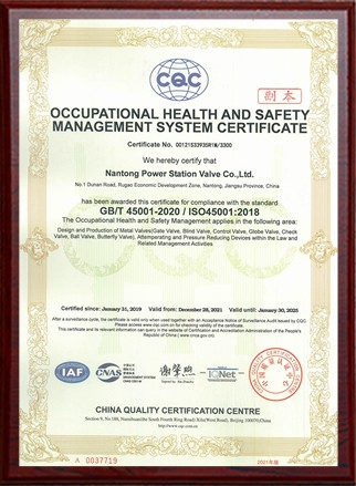 職業(yè)健康安全管理體系認(rèn)證（英文）